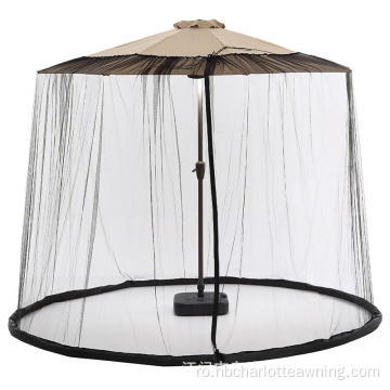 Patio reglabil Grădină Umbrella Polyester Mosquito NETTING